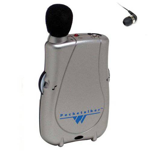 Williams 사운드 Pocketalker 울트라 개인 사운드 앰프 미니 Isolation 이어버드, 이어폰,이어셋 E41