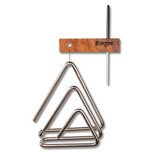 TreeWorks Chimes TW-TRE3d Made in USA Three-Dimensional 트리플 Triangle 포함 4, 6, and 8 삼각형 Beater and Mantle