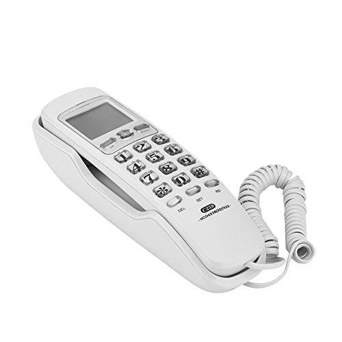 Lazmin  홈 벽면 마운트 전화, One-Button Redial 유선 폰 통화, Non-Interference, 통화 디스플레이