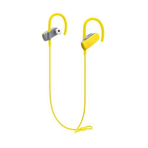 Audio-Technica ATH-SPORT50BTBK SonicSport 블루투스 무선 In-Ear 헤드폰,헤드셋, Yellow