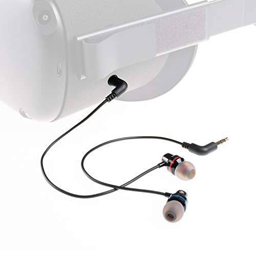 Seltureone in-Ear 헤드폰,헤드셋 호환가능한 오큘러스 퀘스트 VR 헤드폰,헤드셋 이어폰, 이어버드 이어폰 20cm