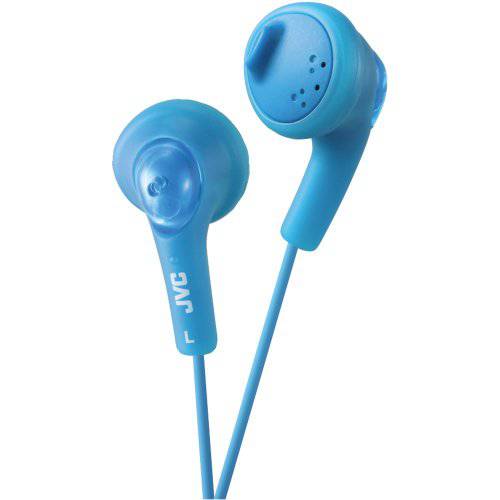 JVC Basic Gumy 이어폰, 이어버드 블루 모델 Number HA-F160-A