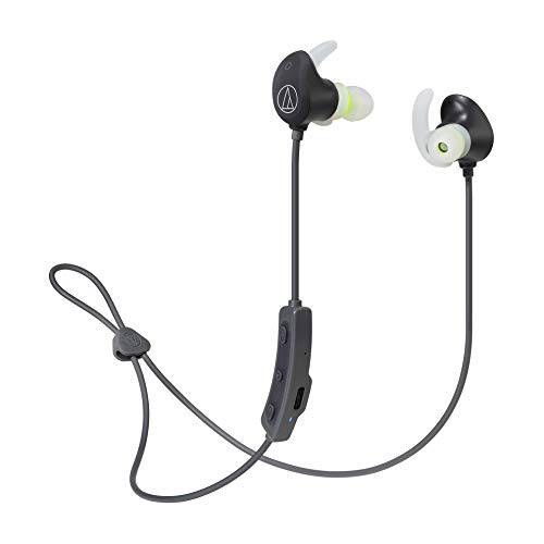 Audio-Technica ATH-SPORT60BTBK SonicSport 무선 in-Ear 헤드폰,헤드셋, 블랙