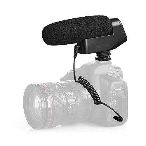 Sevenoak BY-VM600 비디오 마이크,마이크로폰 카디오이드 콘덴서 캐논 니콘 소니 펜탁스 DSLR 카메라