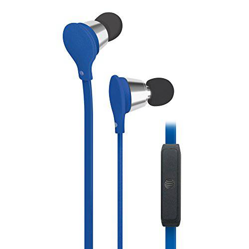 AT&T Jive 음악+  전화 스테레오 헤드폰, 헤드셋 - 블루 (EBM01)