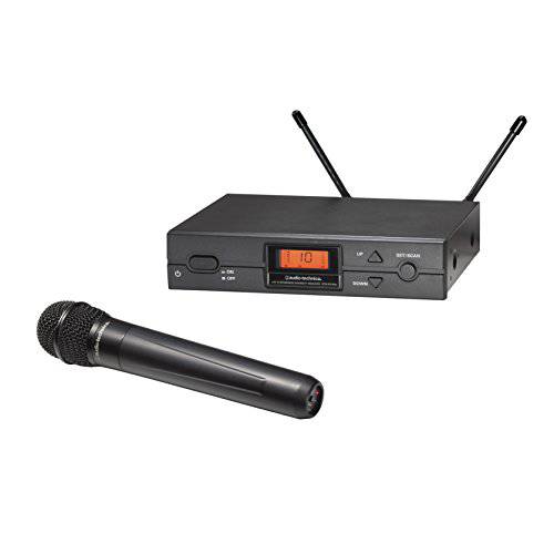 Audio-Technica 2000 Series 무선 시스템 오디오 테크니카 2000 Series 소형,휴대용 시스템 (ATW-2120BI), 블랙