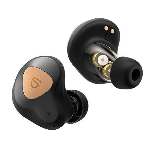 SOUNDPEATS Truengine 3 SE 무선 이어폰, 이어버드 듀얼 다이나믹 드라이버, 30 시간 재생시간, 터치 컨트롤, 블루투스 헤드폰,헤드셋 듀얼 마이크, 스테레오 사운드 in-Ear 이어폰, 컴팩트 충전 Case(USB-C)