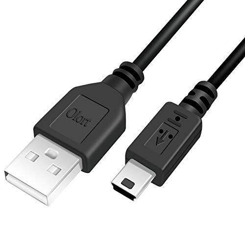 Olort Mini-USB 충전 케이블 케이블 TI 84 플러스 Ce/ CE 컬러 그래핑 계산기, TI-Nspire II/ CX/ CX CAS 그래핑 계산기 충전 케이블 교체용
