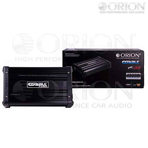 ORION 코발트 CBT-4500.1D, Class D 앰프 4500 와트 맥스 음악 파워 1 옴