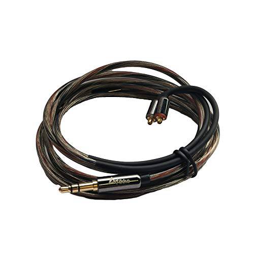 IKKO CTU01/ Arc SPCOCC 재질 하이파이 오디오애호가 in-Ear 모니터 케이블/ 이어폰 케이블 OH1, OH10, EN700 프로, NO.3（2-PIN 2.5-0.78mm)