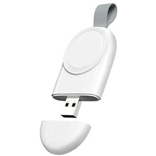 충전기 애플 워치, 여행용 차량용충전기, 휴대용 USB 무선 자석 고속충전 호환가능한 애플 워치 시리즈 SE 6 5 4 3 2 1