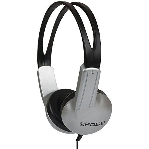 코스 듀러블 ABS 플라스틱 and 은은한 소음 Reducing Over-Ear 헤드폰,헤드셋 플라스틱 Earcups, ED1TC, 실버 (Non-Retail 포장, 패키징)