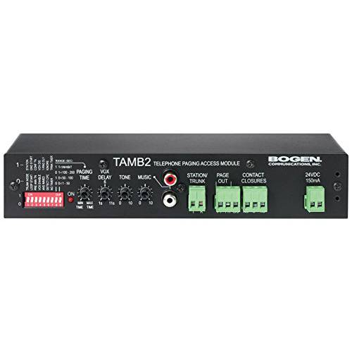Bogen TAMB2PS 통신 TAMB2 전화 액세스 모듈 파워 서플라이, 블랙