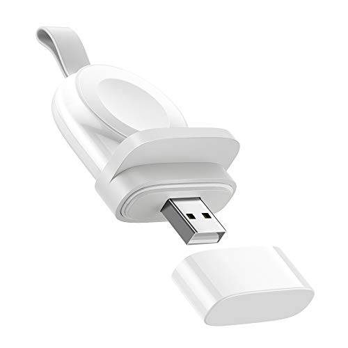 UGREEN 충전기 애플 워치 MFi 인증된 무선 휴대용 자석 애플워치 USB 충전기 여행용 무선 충전기 호환가능한 애플 워치 시리즈 6 5 4 3 2 1 SE