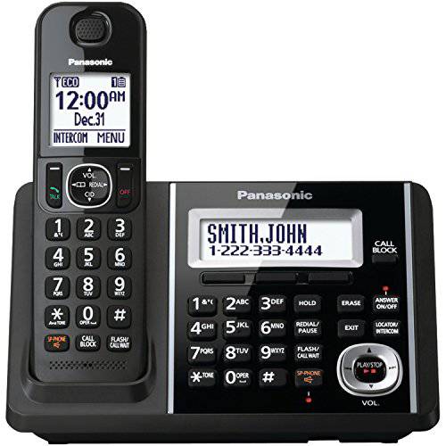 파나소닉 KX-TGF340B DECT 1-Handset 유선전화 전화