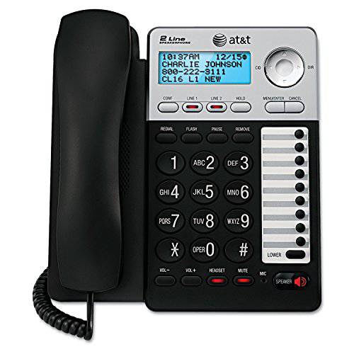 at& T ATML17929 1-Handset 2-Line 스피커폰