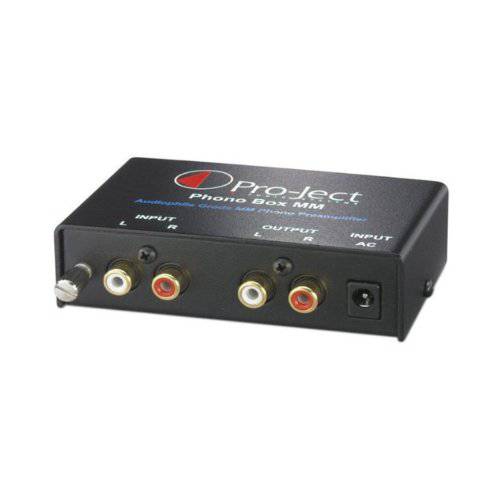 Pro-Ject 오디오 - Phono 박스 mm - mm Phono Pre-amplifier - 블랙