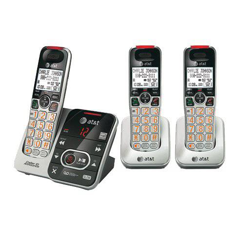 at& T CRL32102 무선 폰 and 2 CRL30102 헤드셋