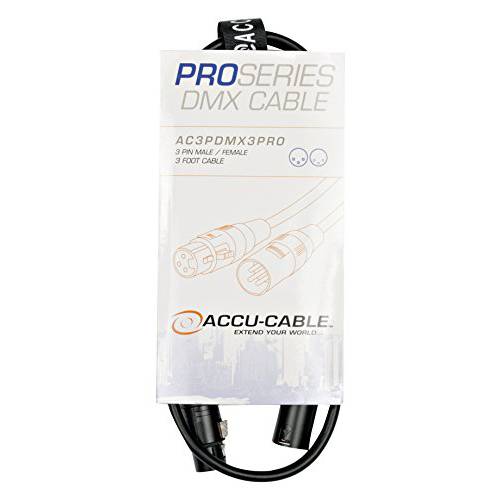 ADJ Products AC3PDMX3PRO Stage and 스튜디오 파워 케이블