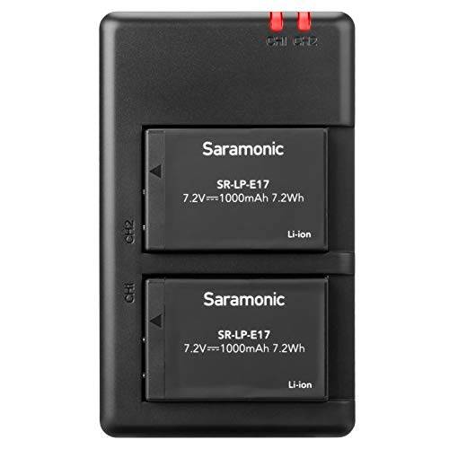 Saramonic LP-E17 듀얼 배터리 충전기