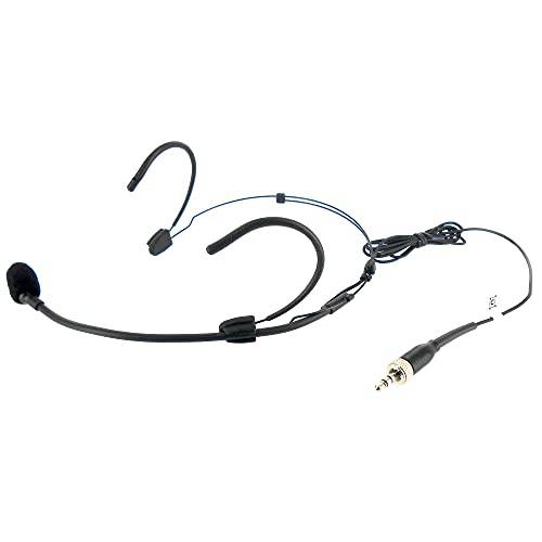 U-Voice UV340A 울트라 라이트 조절가능 프레임 and 붐 블랙 컬러 헤드셋 마이크,마이크로폰 (for 젠하이저)
