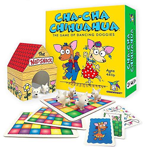 Gamewright Cha-Cha Chihuahua The 게임 of 댄스 Doggies
