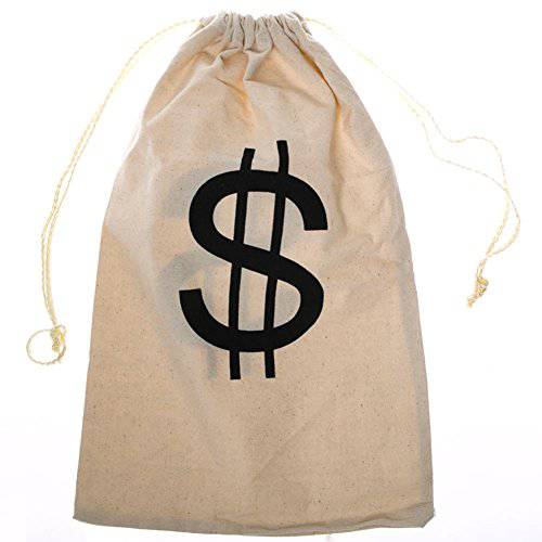 대형 $ Money Drawstring Bag