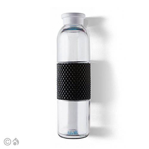 Lokai Water Bottle- 매끄러운 지속 가능한 물병 19 oz. BPA 무료 Titan 안전한 플라스틱