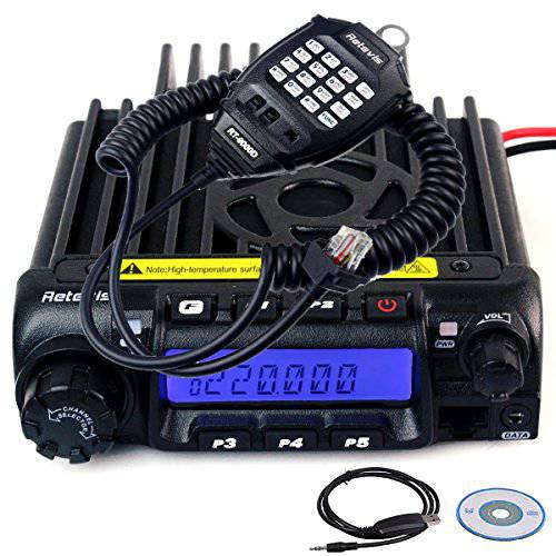 Retevis RT-9000D VHF 휴대용 라디오 트랜시버 50 CTCSS 1024 DCS 차량용 휴대용 라디오 200CH Amateur Ham 라디오 트랜시버 (1 팩)