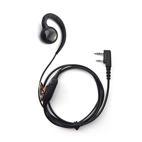 ProMaxPower Two-Way 라디오 스위블 이어폰 헤드폰,헤드셋 Kenwood 2-Pin Baofeng Retevis H-777 RT1