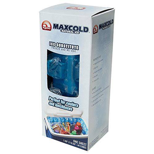 Igloo Corporation MaxCold 내츄럴 아이스 대용품 장 18.50 X 7.5 44 큐브