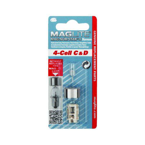 MagLite 교체용 램프 4셀 C D 플래시라이트,조명 1 PK for