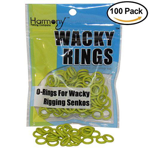 Wacky Rings - O-Rings Wacky Rigging Senko Worms (100 orings 4& 5 Senkos