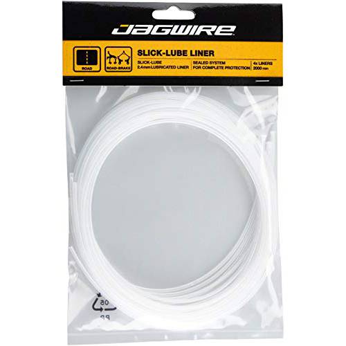 Jagwire Slick-Lube 라이너 Elite 봉인 브레이크 하우징 키트, 4 x 1600mm