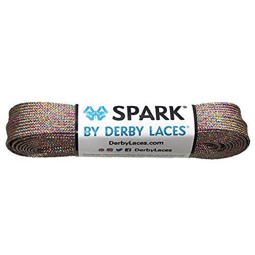 Derby Laces  레인보우 Mirage 스파크 Shoelace 신발, 스케이트, 부츠, 롤러 더비, Hockey and 아이스 스케이트