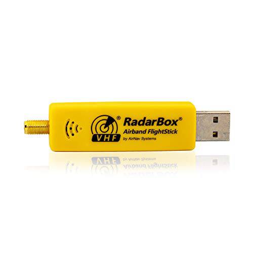AirNav RadarBox FlightStick VHF - Airband USB 블루투스리시버 통합 필터, 앰프 and ESD 프로텍트
