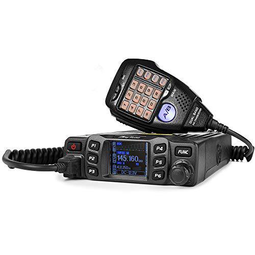 AnyTone AT-778UV 미니 듀얼밴드 휴대용 라디오 UHF/ VHF 400-490/ 136-174MHz Two-Way 라디오 트랜시버 컴팩트 Amateur 차량용 라디오