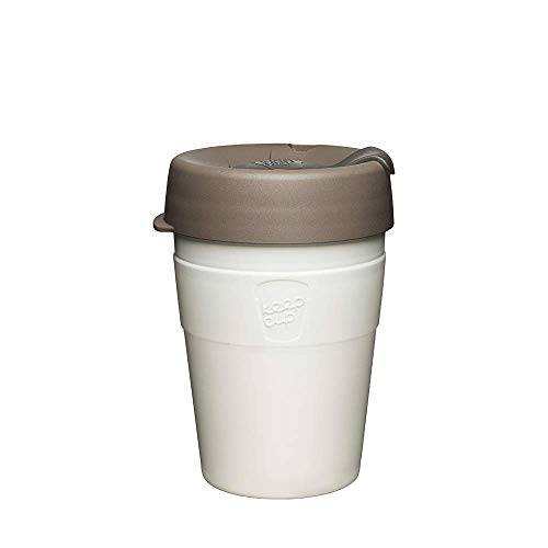 KeepCup  열, 리유저블,재사용 스테인레스 스틸 컵, 미디엄 12oz | 340mls, 라떼