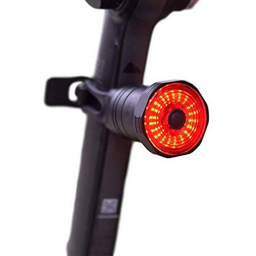 LESOVI  스마트 자전거 후미등, 브레이크 감지 LED 리어 라이트, 울트라 브라이트 경고, 오토 on/ Off 자전거라이트, 자전거전조등, IPX6 방수 자전거 라이트, 사이클링 세이프티,안전 후면 Taillight(6 라이트 모드 옵션)…