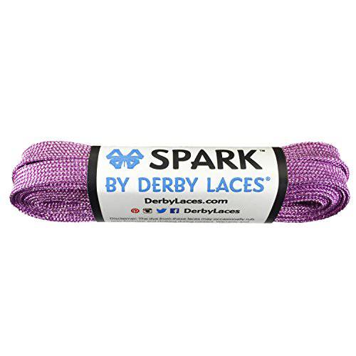 Derby Laces  라일락 퍼플 스파크 Shoelace 신발, 스케이트, 부츠, 롤러 더비, Hockey and 아이스 스케이트