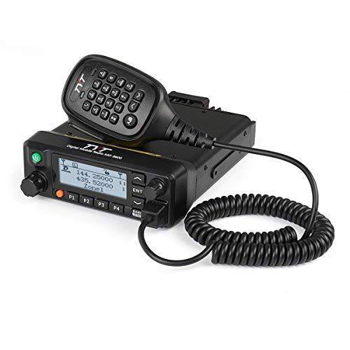 TYT MD-9600 GPS 디지털/ FM 아날로그 듀얼밴드 DMR 휴대용 트랜시버 50-Watt VHF/ UHF 차량용 트럭 Amateur 라디오 HAM 생활무전기, 워키토키