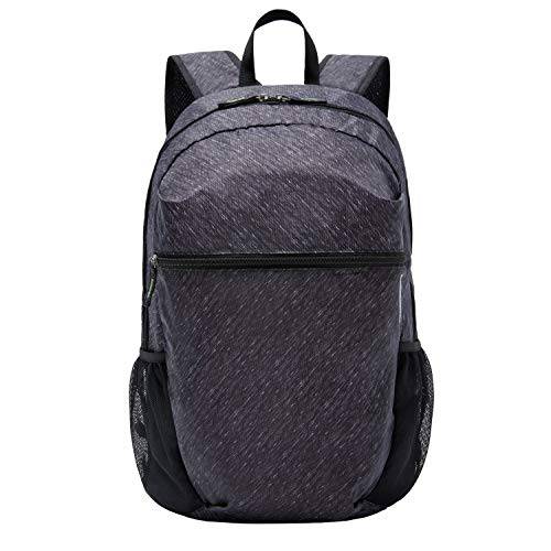 Travelon CLEAN-Antimicrobial 포장가능 Backpack-SILVADUR TREATED-Gray HEATHER, 원 사이즈