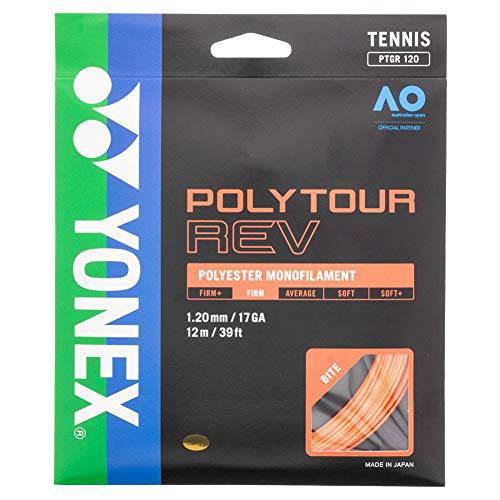 YONEX POLYTOUR REV 테니스 스트링 (16L)