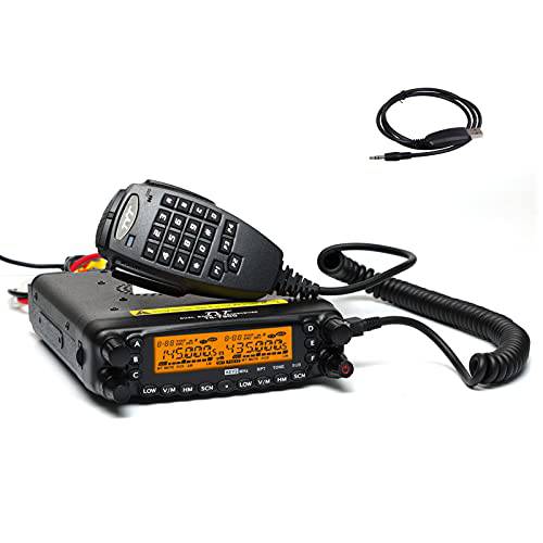 TYT TH-7900 50W 듀얼밴드 휴대용 Ham 라디오 Amateur 트랜시버 VHF UHF 144-148/ 420-450MHz 자동차 차량 케이블