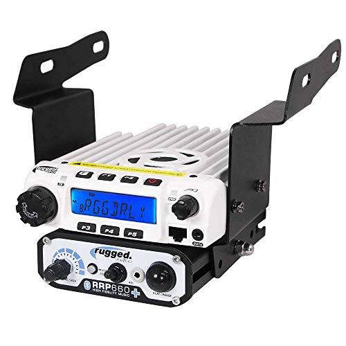 러그드 라디오S MT-900-RM60 휴대용 라디오&  선내통화장치 마운트 폴라리스 RZR 570, 800& 900