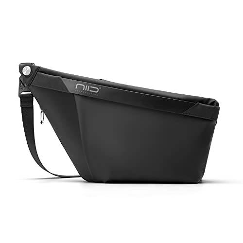 NIID-FINO 4 전술 슬링 백 체스트 백 남성용, 라지 용량 And Durable，This 숄더 백 크로스 Bag，Suitable Skateboarding，Hiking And Cycling，Popular 패셔너블 남성용.