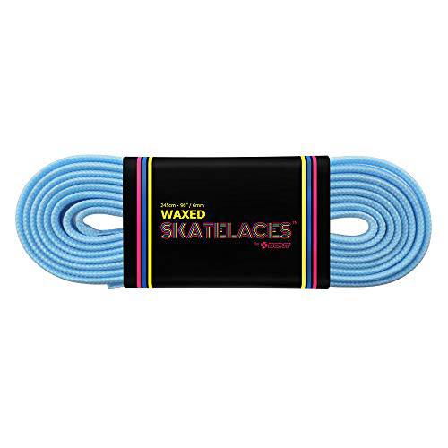 Bont 스케이트 왁싱 Laces - 6mm& 8mm -47 71 79 96 108 - Tickle 블루