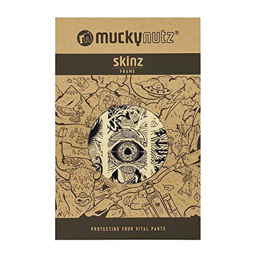 Mucky Nutz Skinz Bicyle 프레임 프로텍트 (VIKING 블랙 매트)