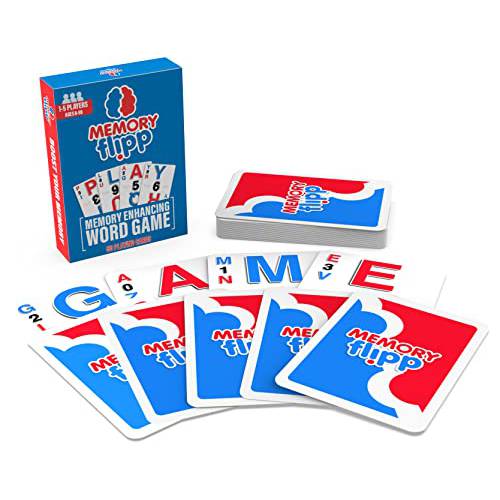 메모리 Flipp 카드 게임 by 간편 To 사용 PRODUCTS - 50 커스텀 플레이 카드 글자 and 숫자