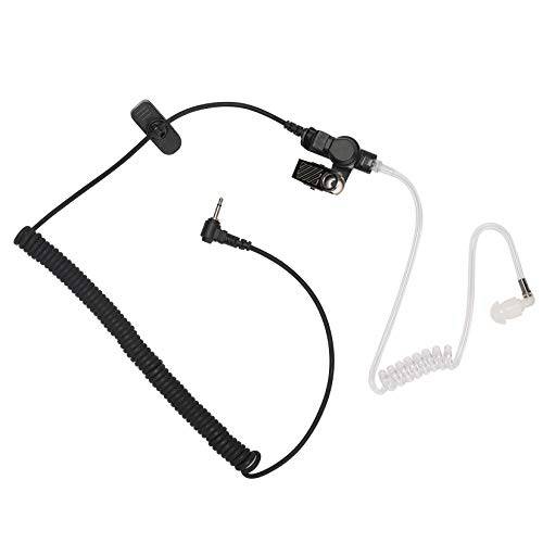Yolipar 2.5mm 감시 Single-Wire Listen Only 이어폰 워키 토키 Covert Tansparent 어쿠스틱 튜브 헤드셋 스피커 마이크